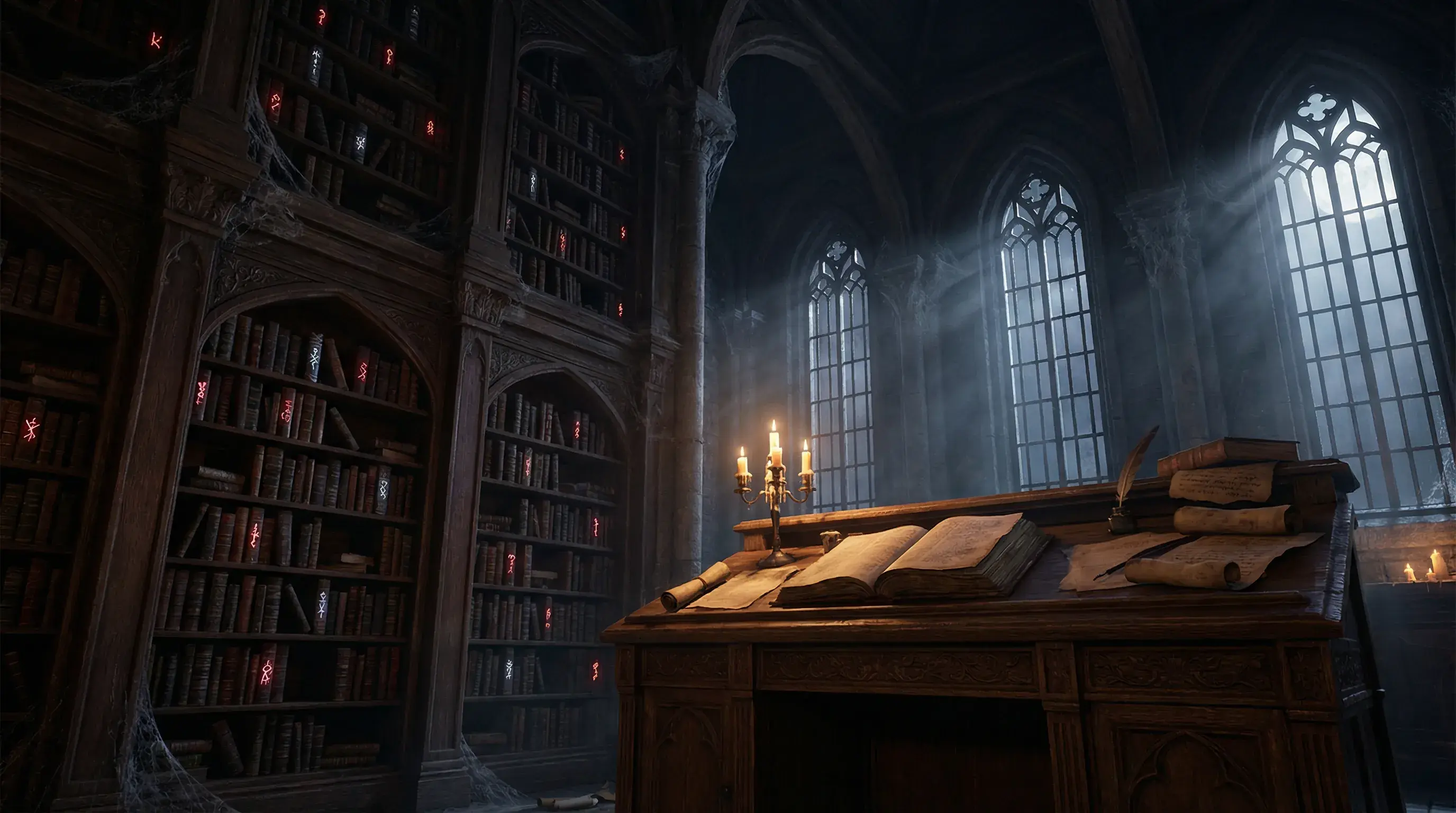 里番动漫 永夜降临 场景剧照2